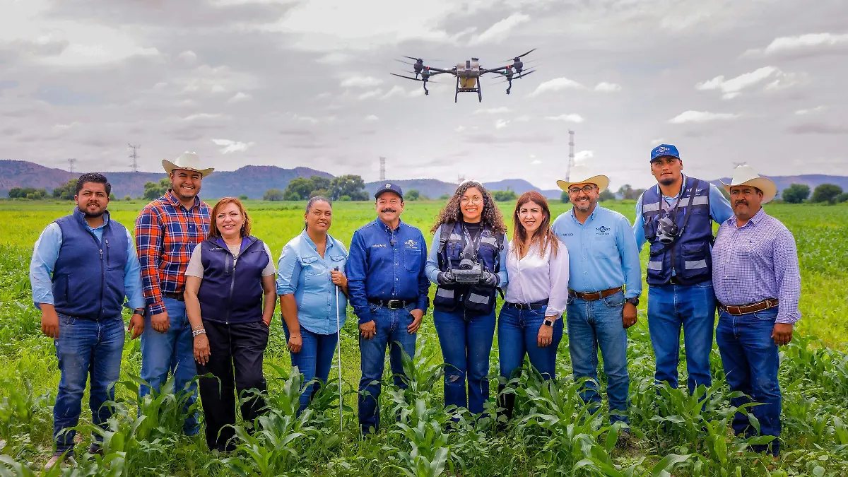 Dron agrícola 