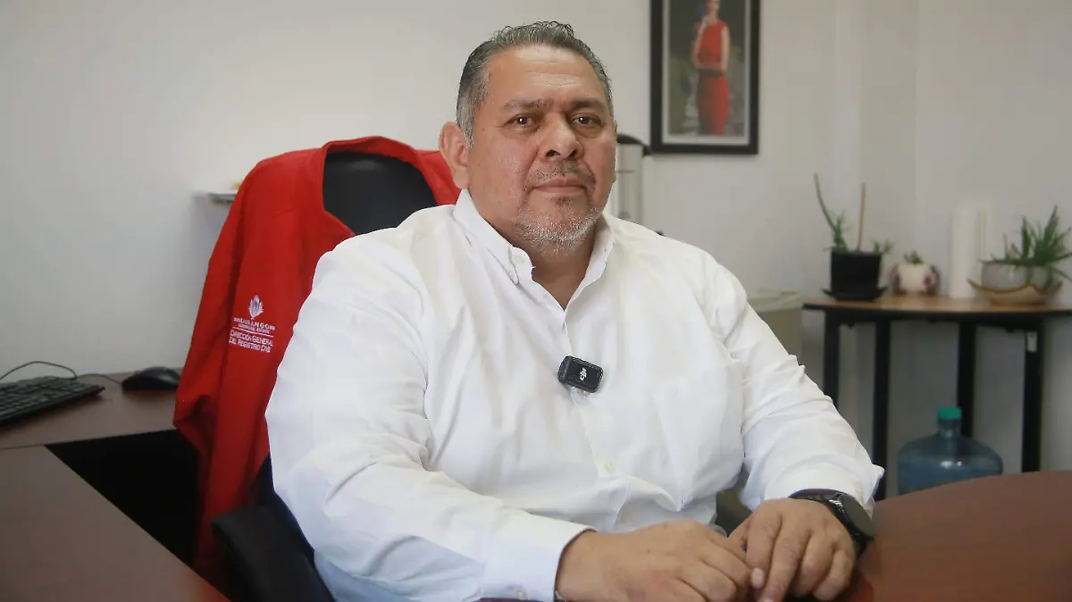 Director general del Registro Civil (DGRC), José Antonio García Espinoza