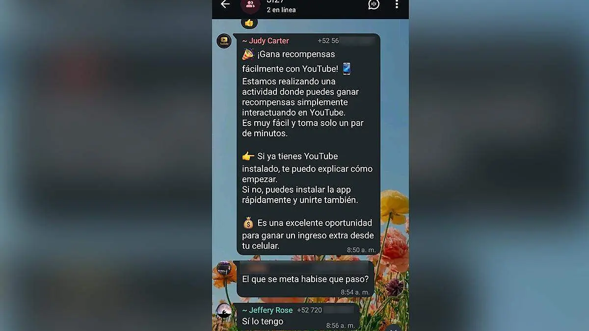 Opera nueva modalidad de fraude en WhatsApp