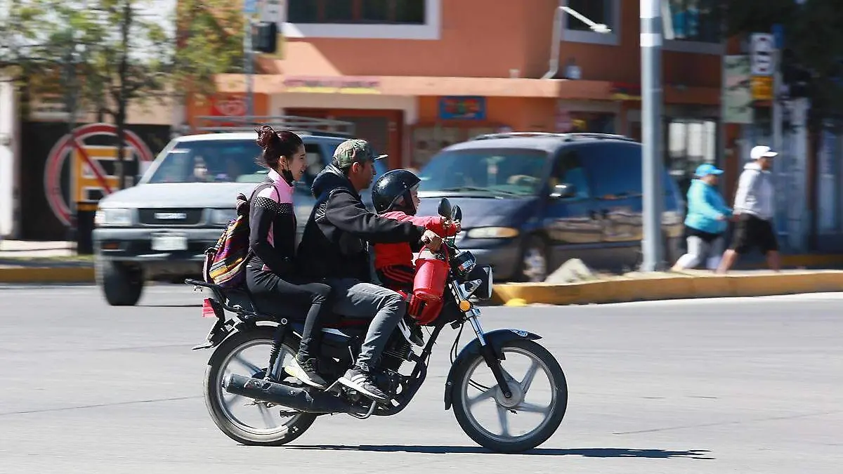 Motociclistas en Durango capital 