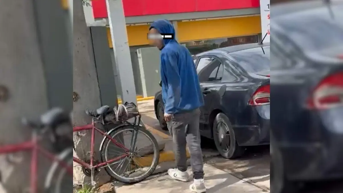 Presunto maltratador de perros en la ciudad de Durango