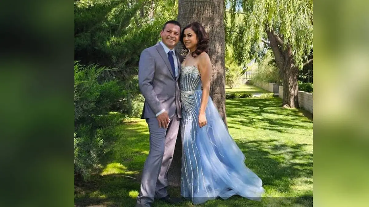 Nicolas Gandarilla y su guapa esposa Rocío Favela