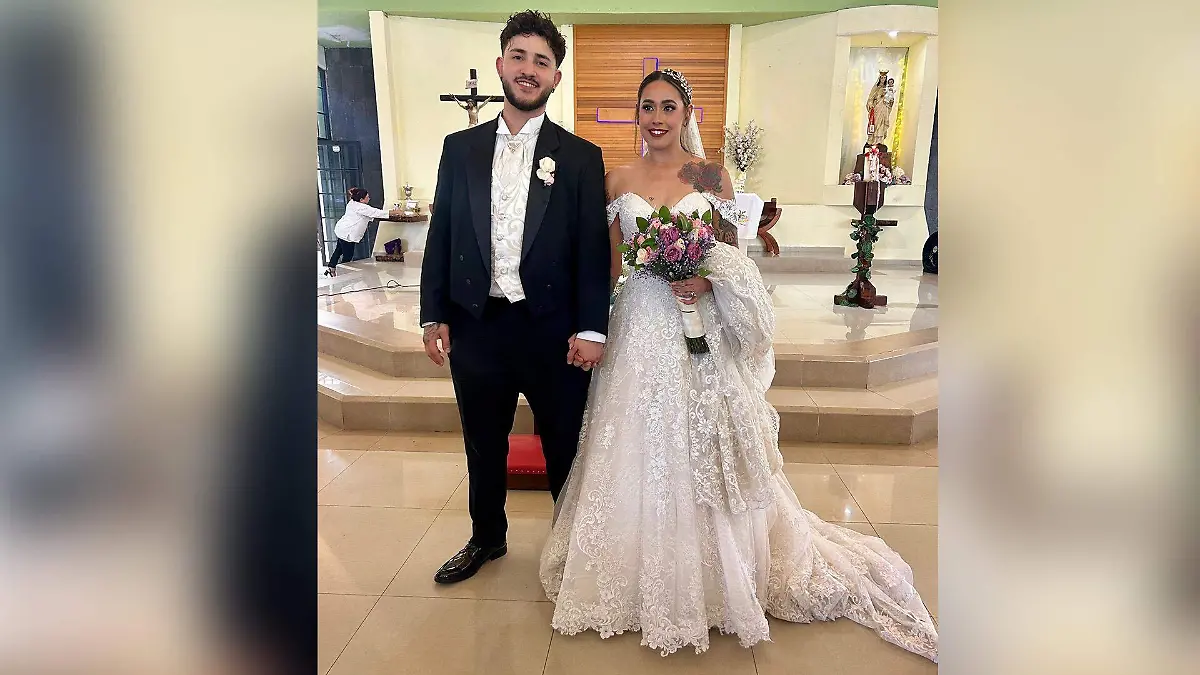 Unen sus vidas por el sacramento del matrimonio, Santiago Hurtado Quimbayo y Samanta Torres Arciba