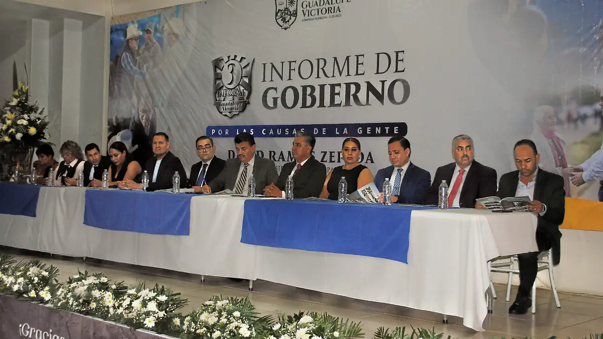 David Ramos Rindió el Tercer y Último Informe de Su Gobierno Municipal