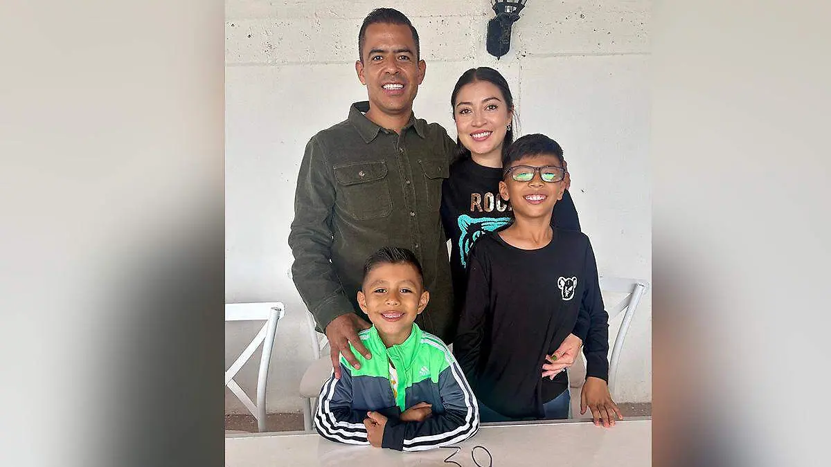 Familia del abogado Jaime Villarreal Espinosa, en su cumpleaños