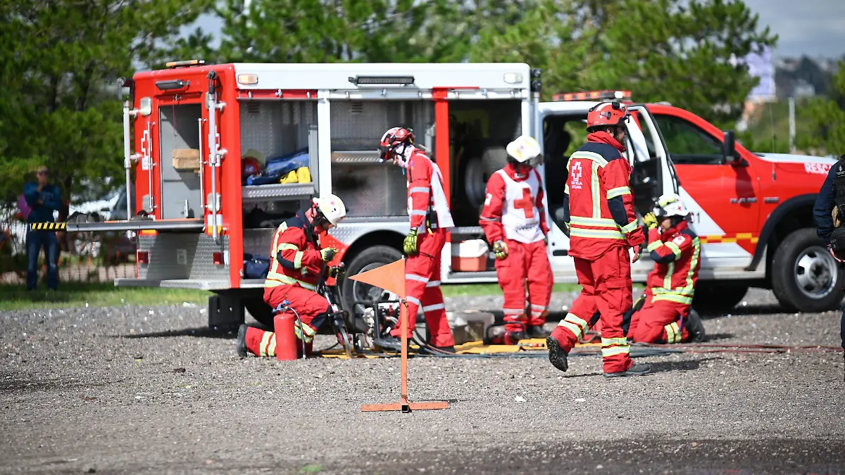 Ambulancia de la Cruz Roja de Durango 