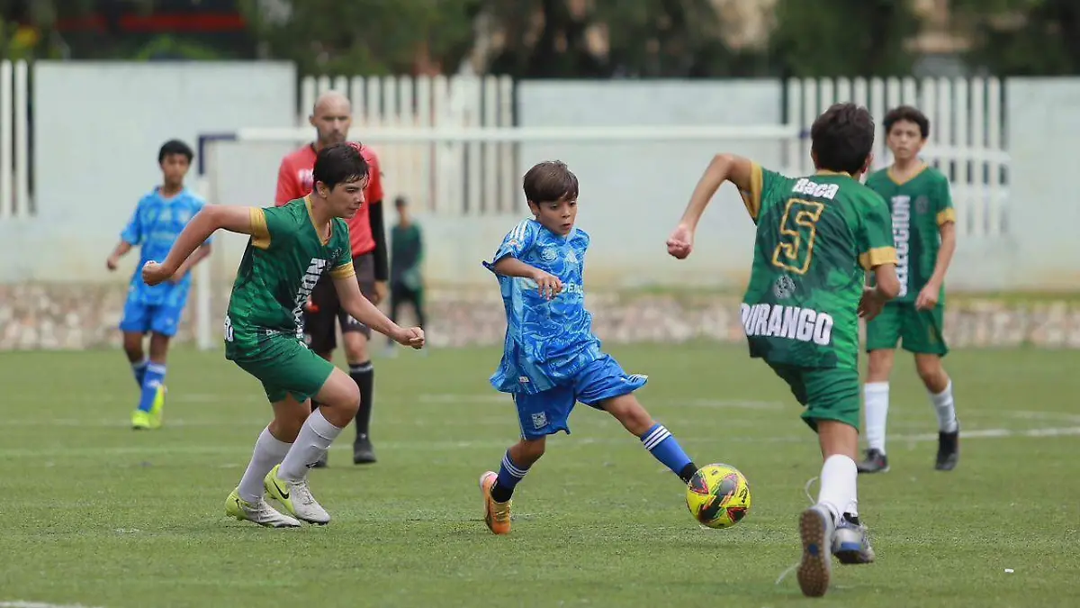 Tigres Sub 13 golea a Selección Durango