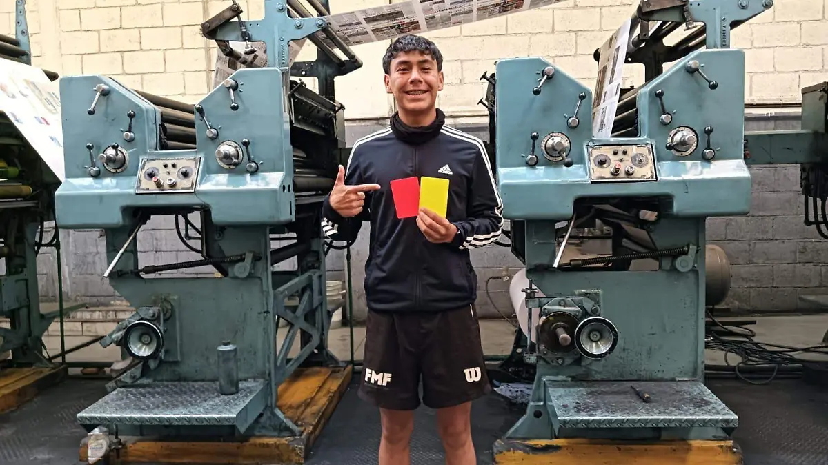 Joel Mendoza árbitro