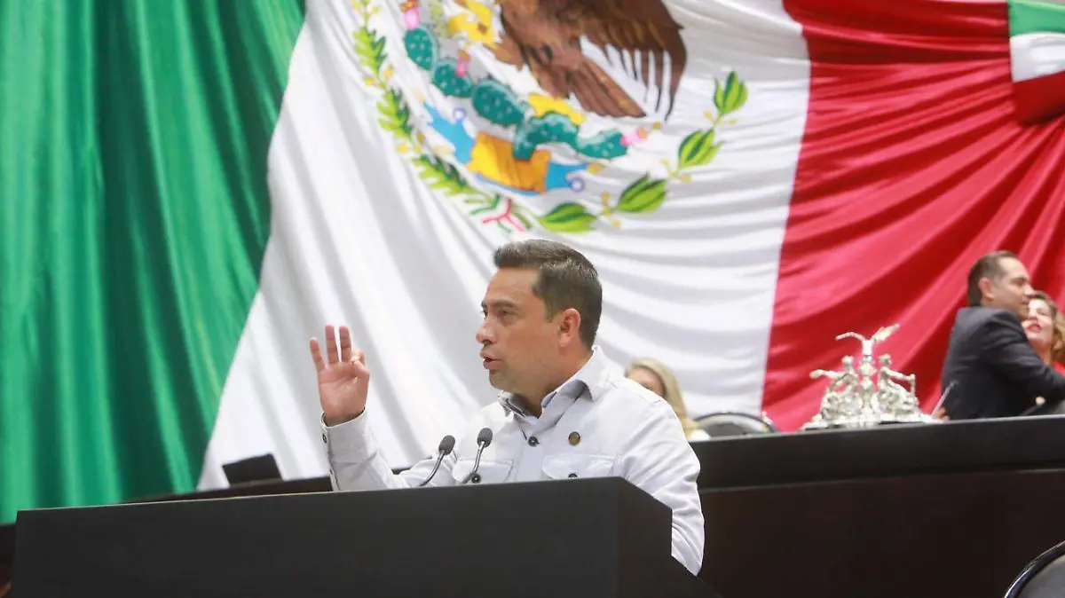 diputado federal del Partido Verde Ecologista de México (PVEM), Gerardo Villarreal