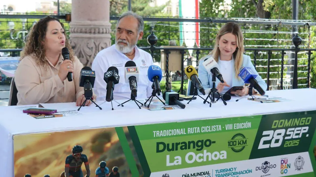 Invitan a participar en la ruta ciclista Durango–La Ochoa