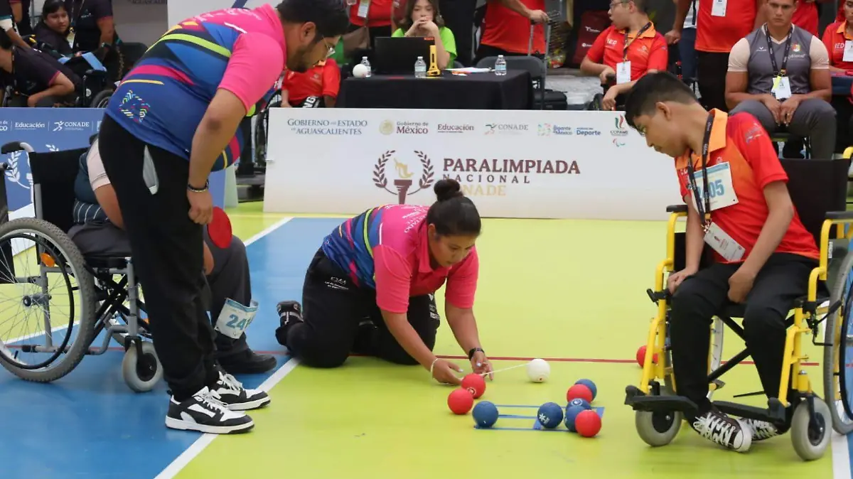 boccia Paralimpiada Nacional
