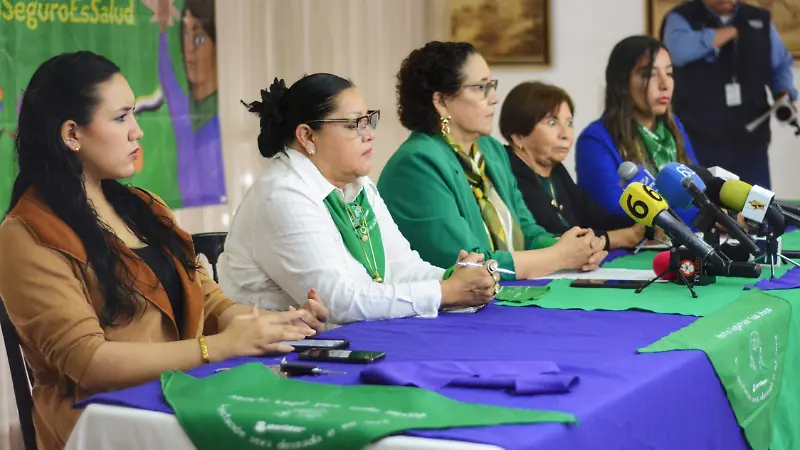 Feministas exigen la despenalización del aborto en Durango
