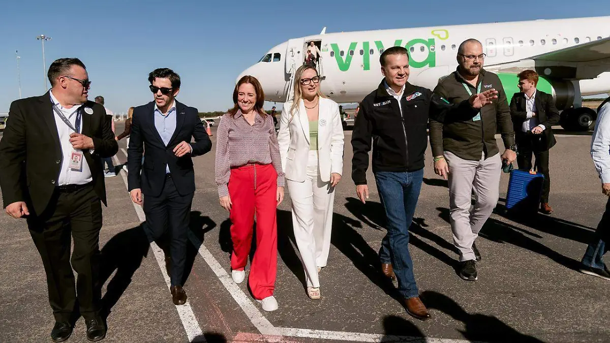 Llega a Durango el primer vuelo directo de Monterrey