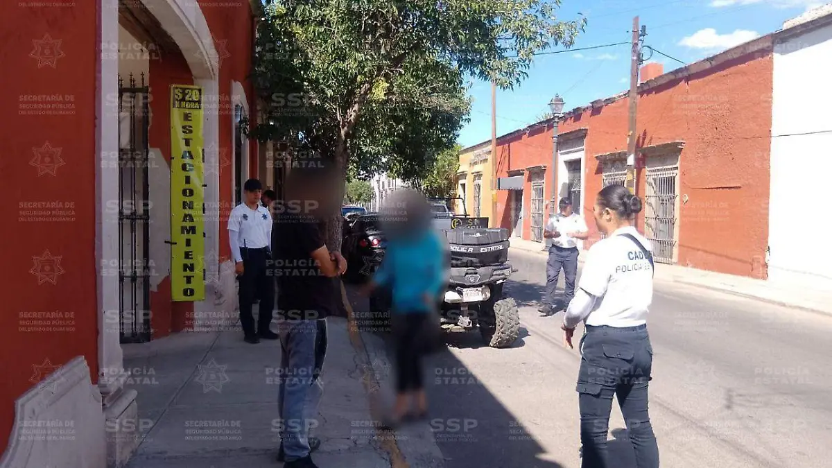 Auxilia a mujer con crisis emocional en el Centro de Durango