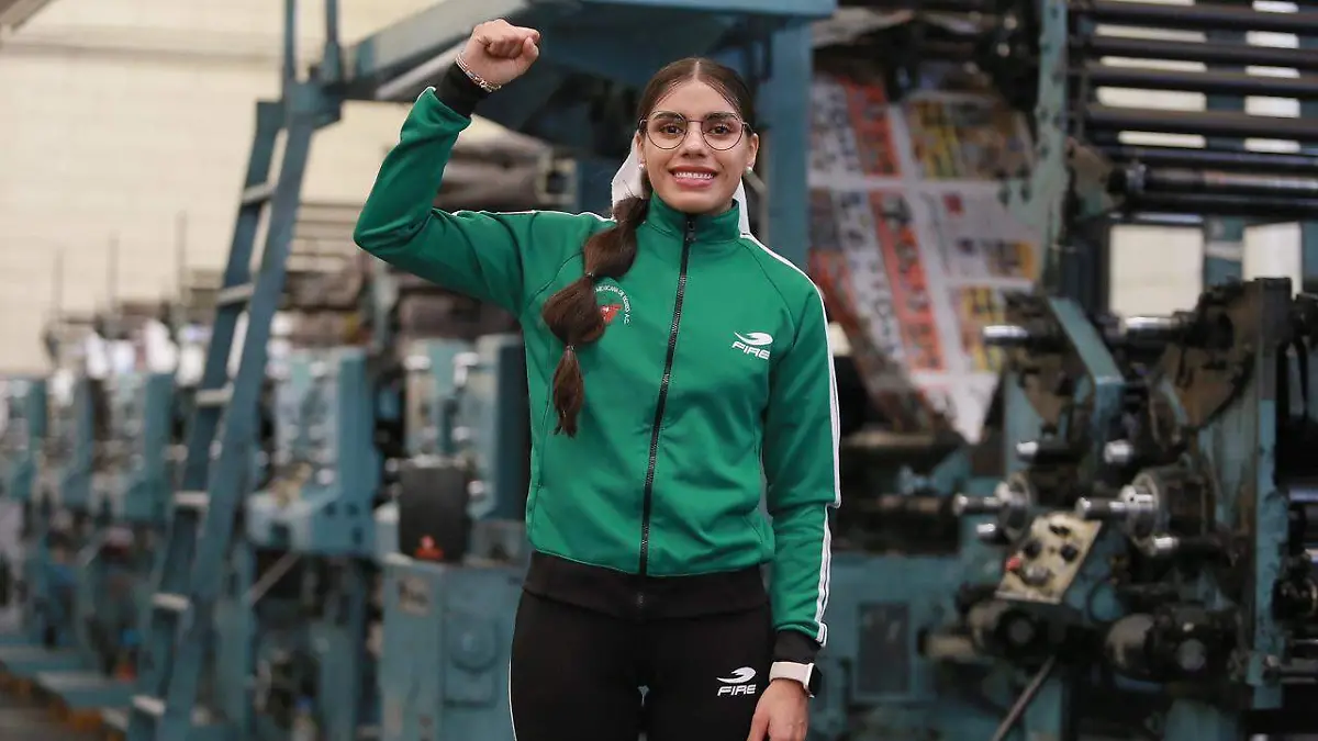 Boxeadora duranguense Valeria Amparán