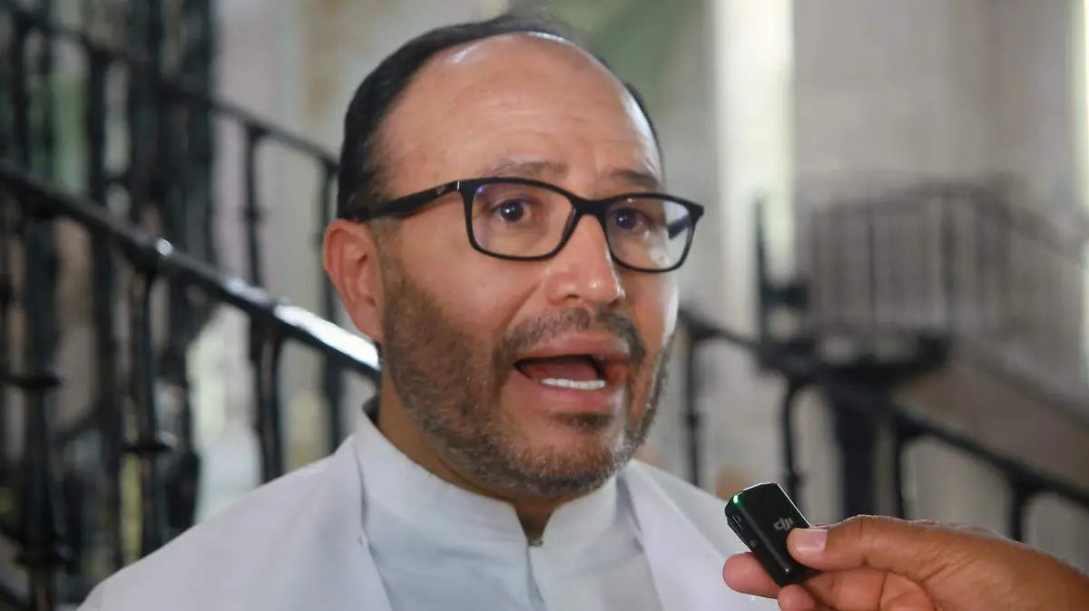 Vocero de la Arquidiócesis de Durango, el padre Noe Soto Valdez