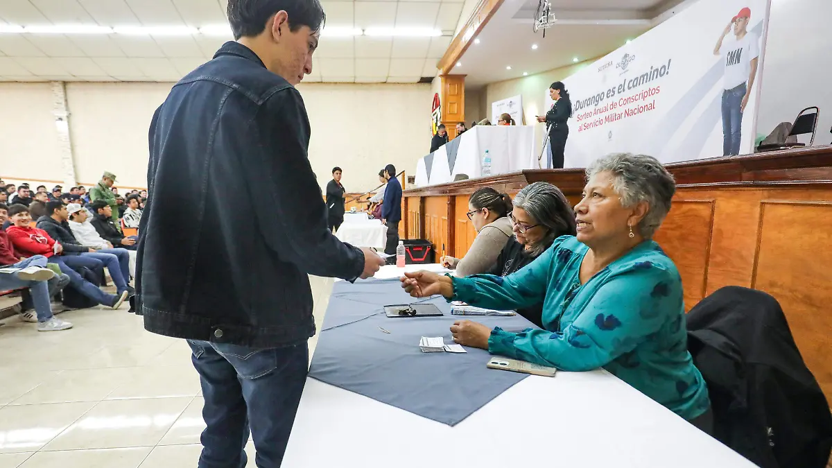 Con orgullo duranguense, llevan a cabo el Sorteo del Servicio Militar Nacional