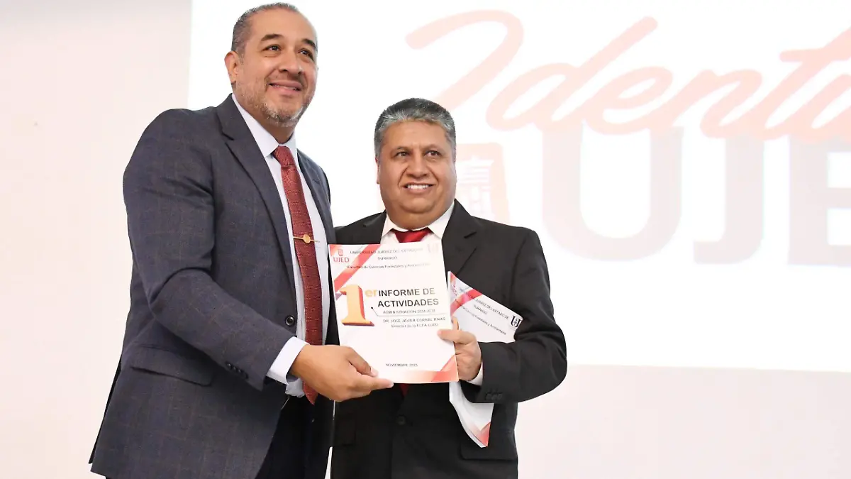 Rinde su Primer Informe José Javier Corral destaca avances clave en la Facultad de Ciencias Forestales y Ambientales de la UJED