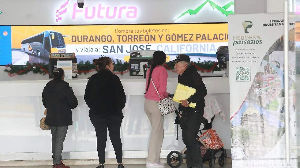 Se esperan 200 mil usuarios en central de autobuses