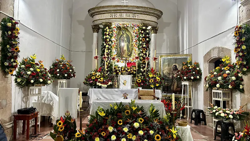 Celebran a la Virgen de Guadalupe en Nombre de Dios