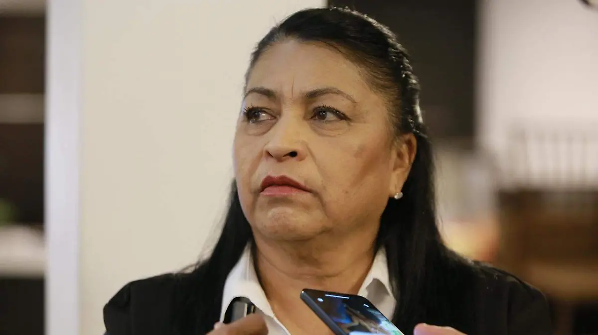 María de Lourdes Macías, dirigente de los comerciantes en el Centro Histórico de Durango