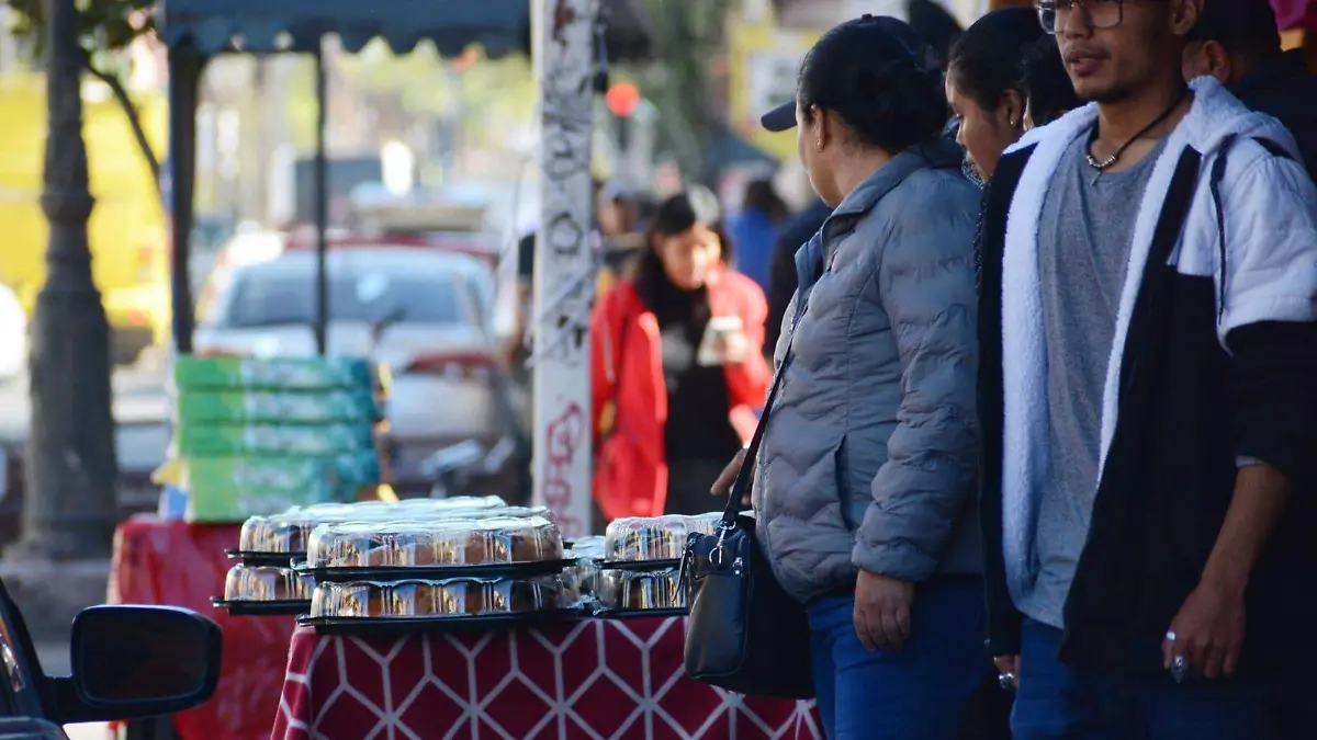 Venta de roscas de Reyes 