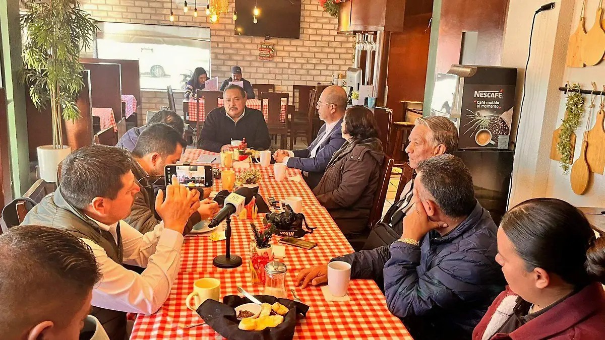 Aspecto del desayumo-rueda de prensa