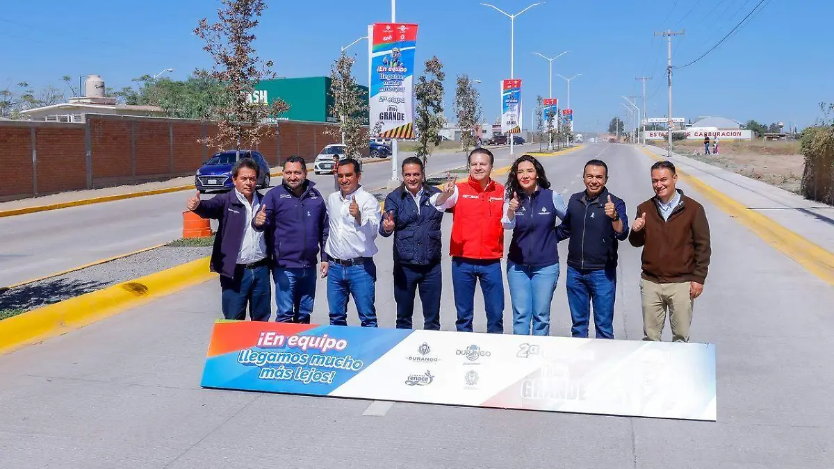 Avenida Río Grande avanza con dos etapas concluidas