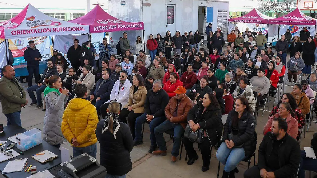 Marisol Rosso cumple compromiso y regresa con la Ruta de la Salud a Guanaceví (1)