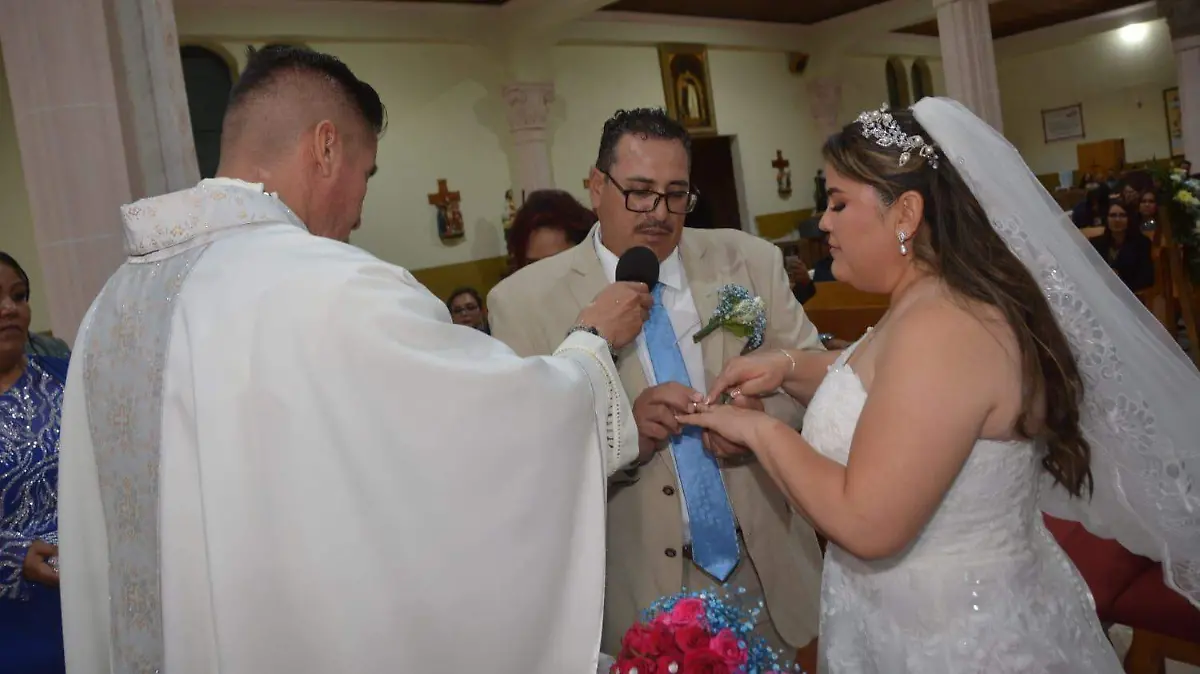 Esponsales de Edith Rodríguez y Jorge Aragón