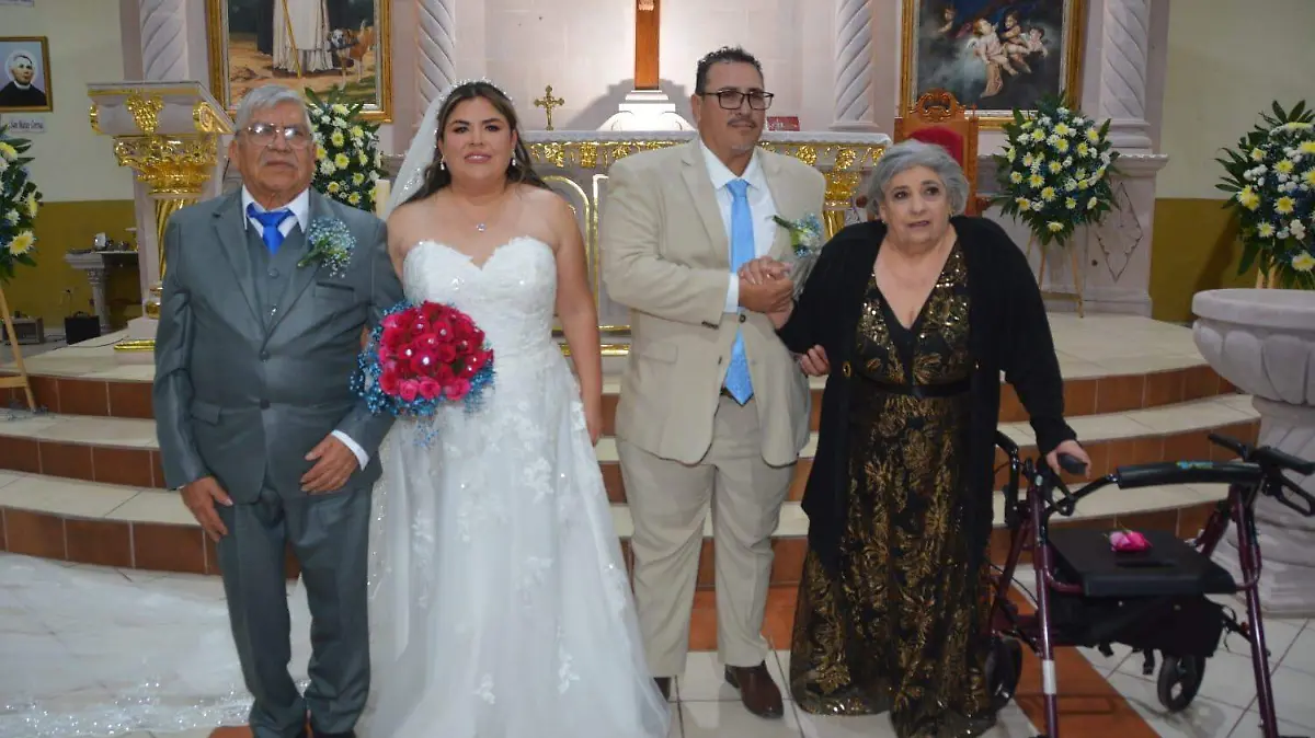 Esponsales de Edith Rodríguez y Jorge Aragón