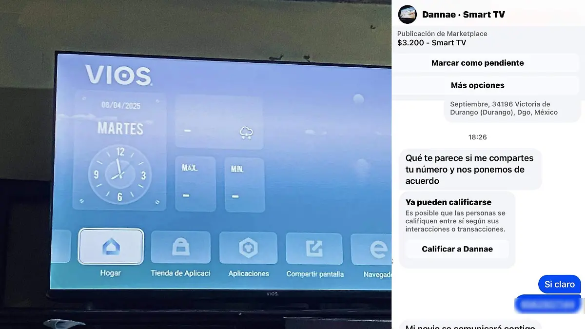 Alertan por nuevo modus operandi de estafa en redes sociales de Durango