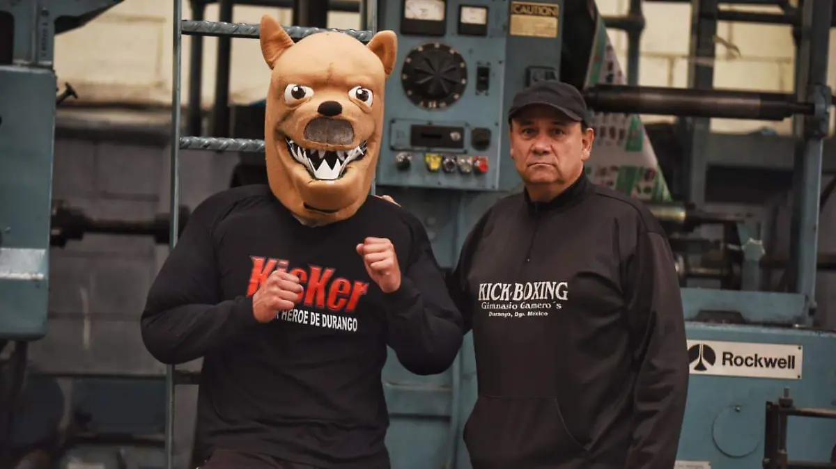 Kicker, el súper héroe de Durango que es mitad humano y mitad perro