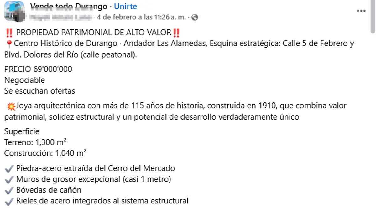 A la venta por una cifra millonaria el histórico edificio que albergó a la Librería Ochoa