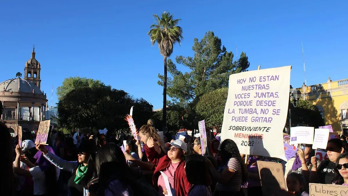 Piden marcha feminista del 8M pero sin violencia
