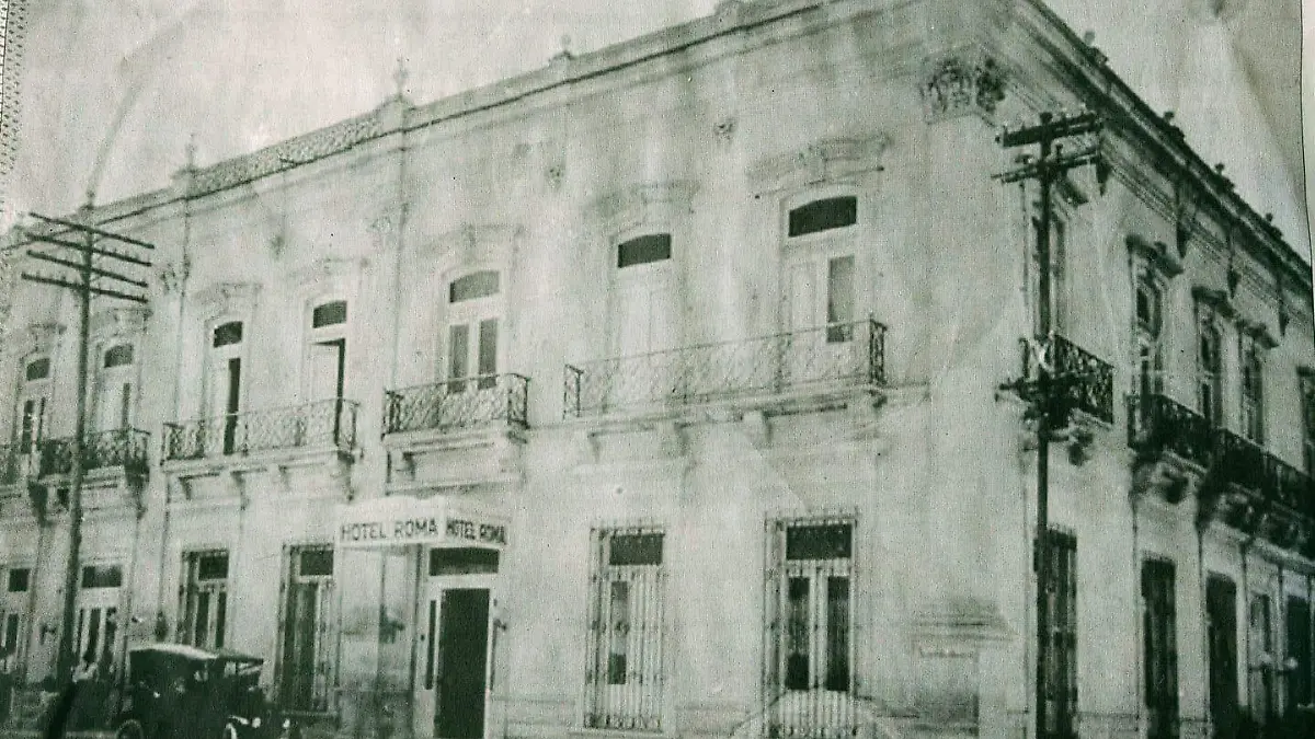 Hotel Roma, más de un siglo de historia en el centro de la ciudad de Durango
