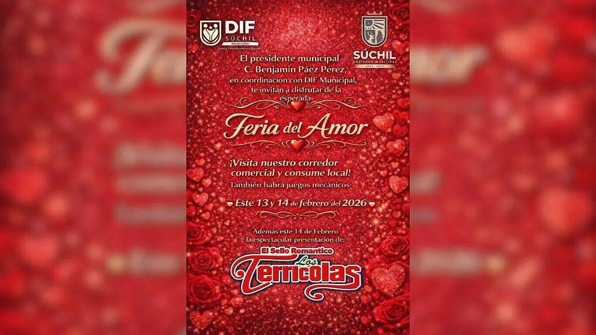 Inauguran en Súchil la primera Feria del Amor