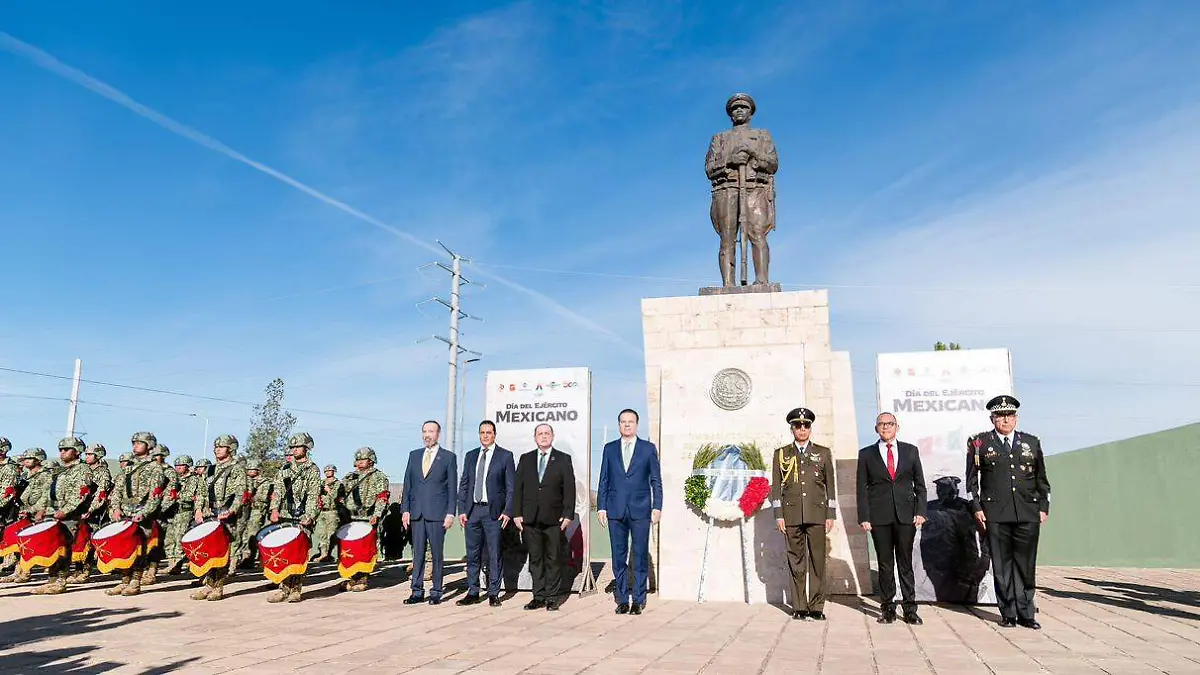 Conmemoran 113 aniversario del Ejército Mexicano en Durango