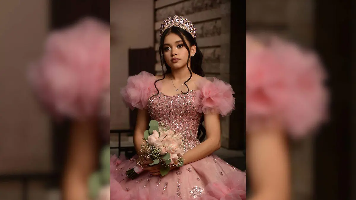 Camila Leyva Rojero el día de sus quince años