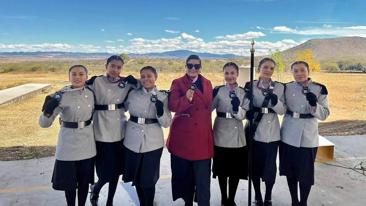 Escolta de secundaria de Nombre de Dios destaca en concurso estatal