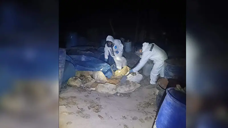 Operativo de la Marina en el municipio de Tamazula, Durango 