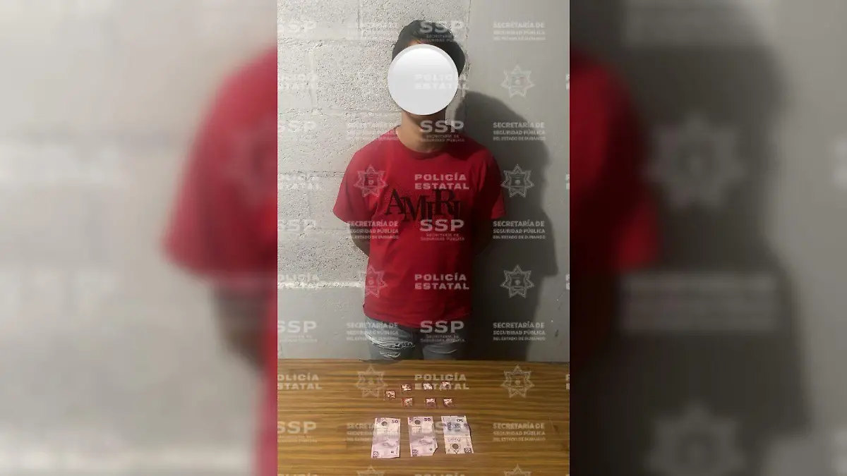 Detienen a tres hombres con presunta droga en Gómez Palacio