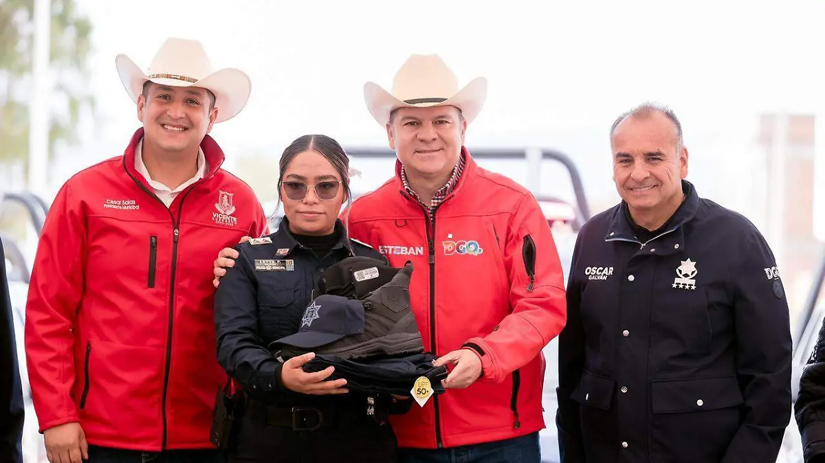 Esteban Villegas refuerza seguridad en Vicente Guerrero con entrega histórica de patrullas y equipamiento (1)