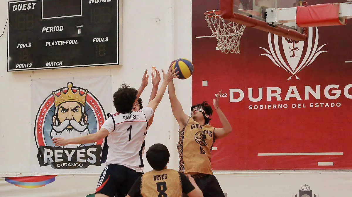 Durango capital arrasa en basquet 3x3