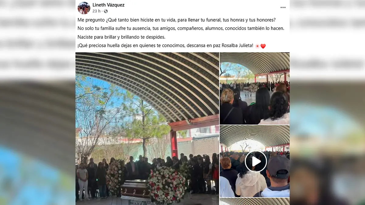 Rinden homenaje a Rosalba, mujer que murió tras ser atropellada en el Centro de Durango