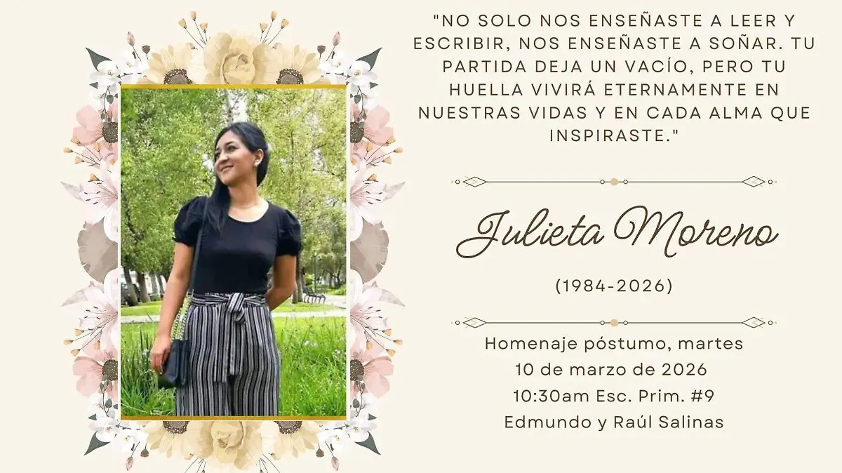 Rinden homenaje a Rosalba, mujer que murió tras ser atropellada en el Centro de Durango