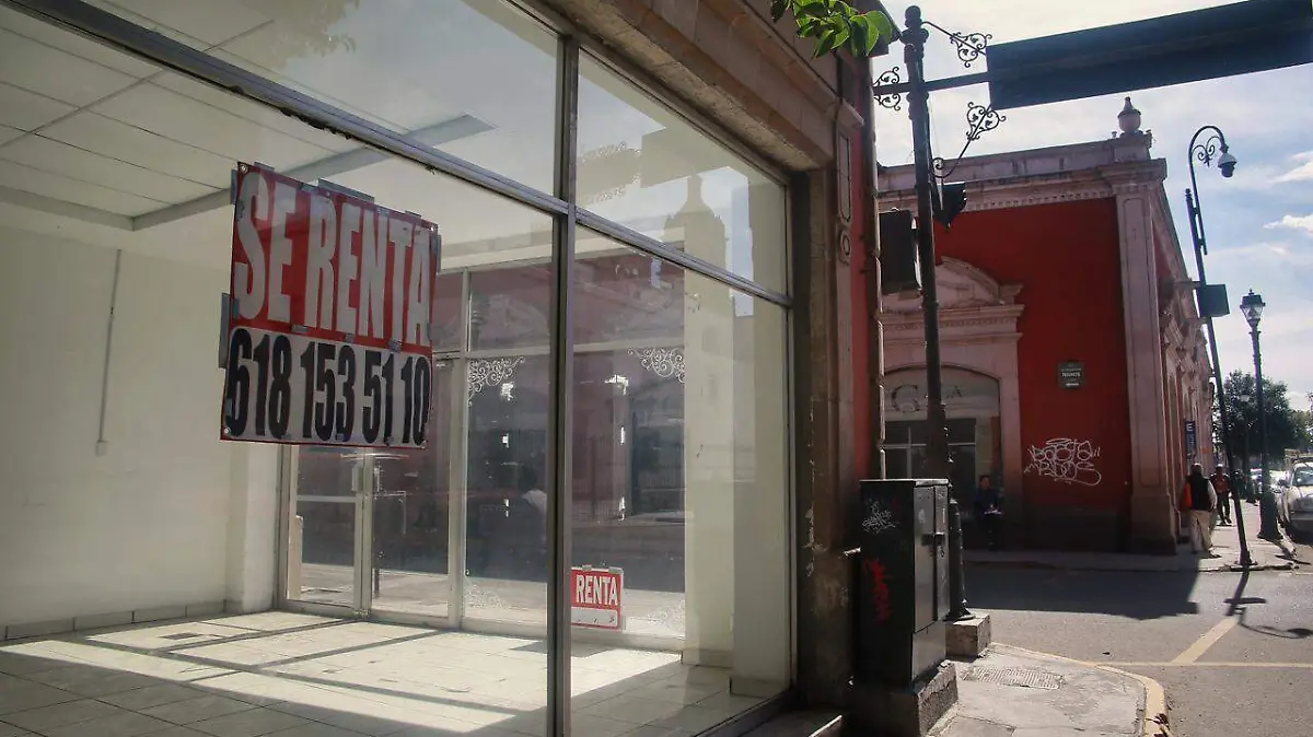 cierres en negocios del Centro Histórico