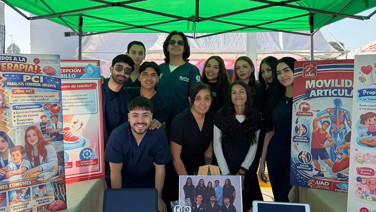 feria de la salud fisioterapia