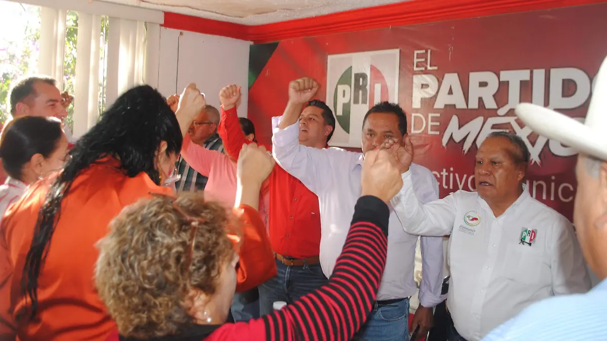 Priistas manifestaron su júbilo