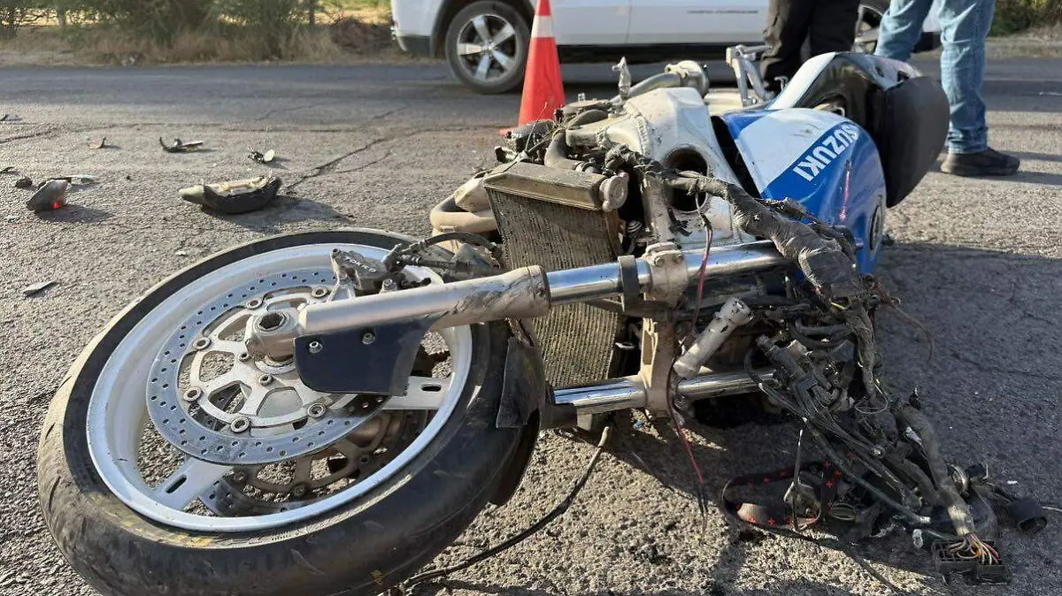 Accidente de moto